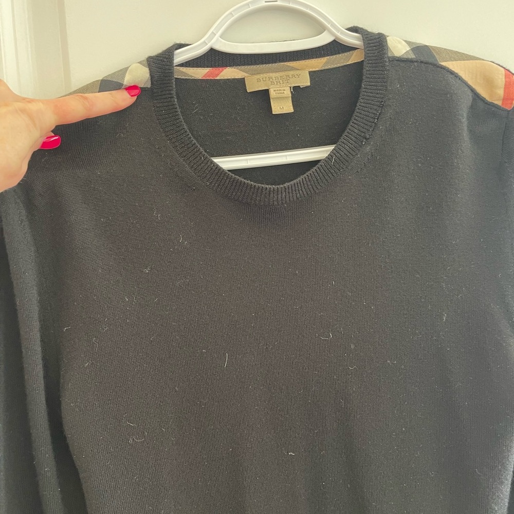 Burberry mens sweater
